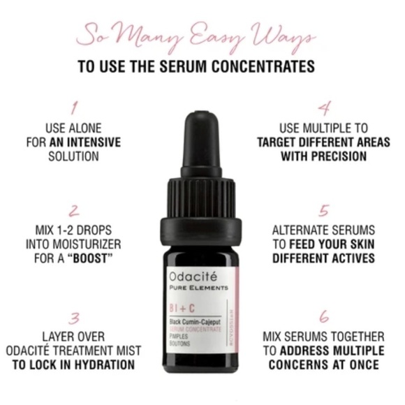 ODACITÉ Bl+C Black Cumin-Cajeput Pimples Serum - Picture 3 of 10